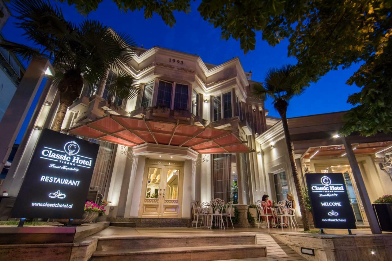 Classic Hotel Tirana Exterior foto
